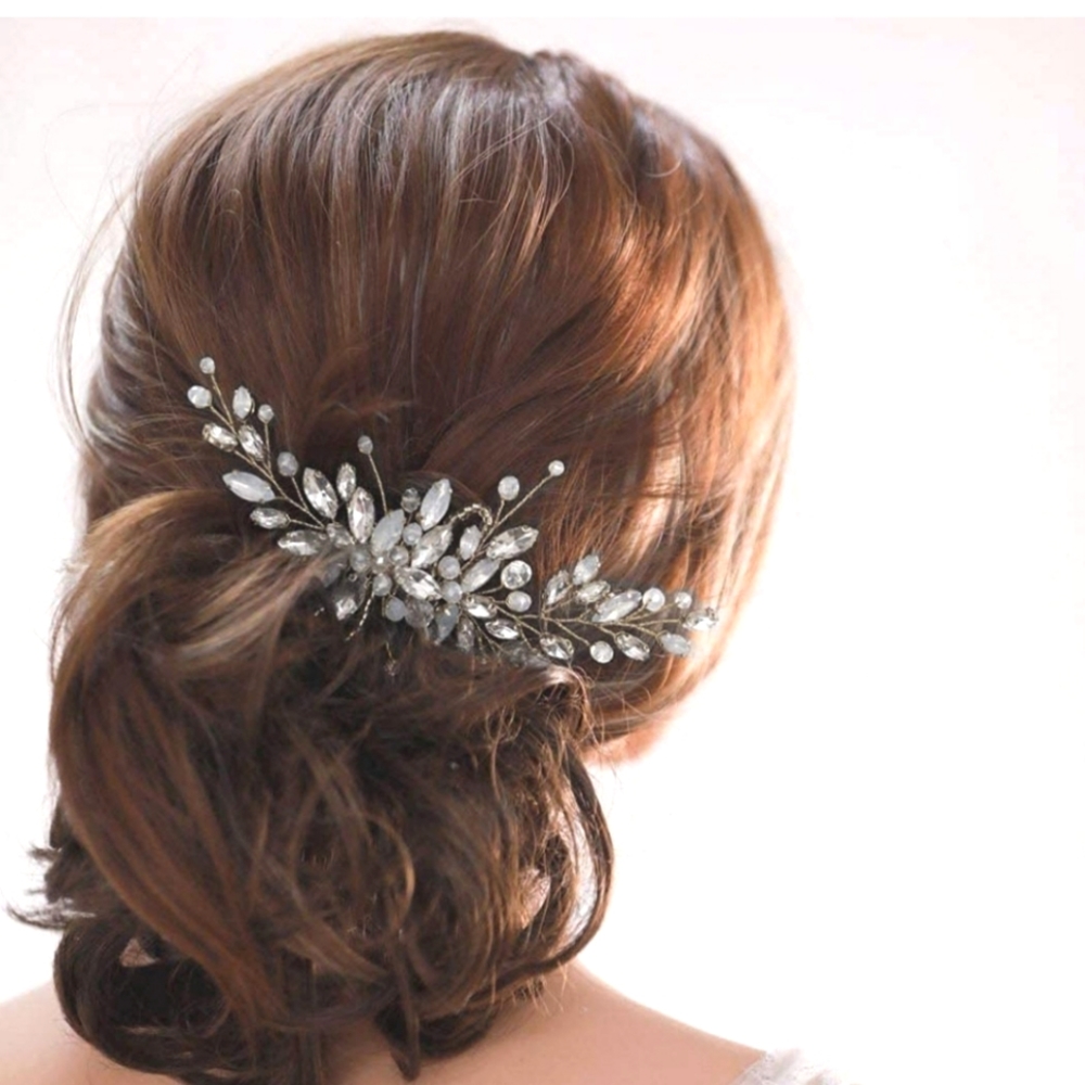 Crystal & Beaded Hairpiece